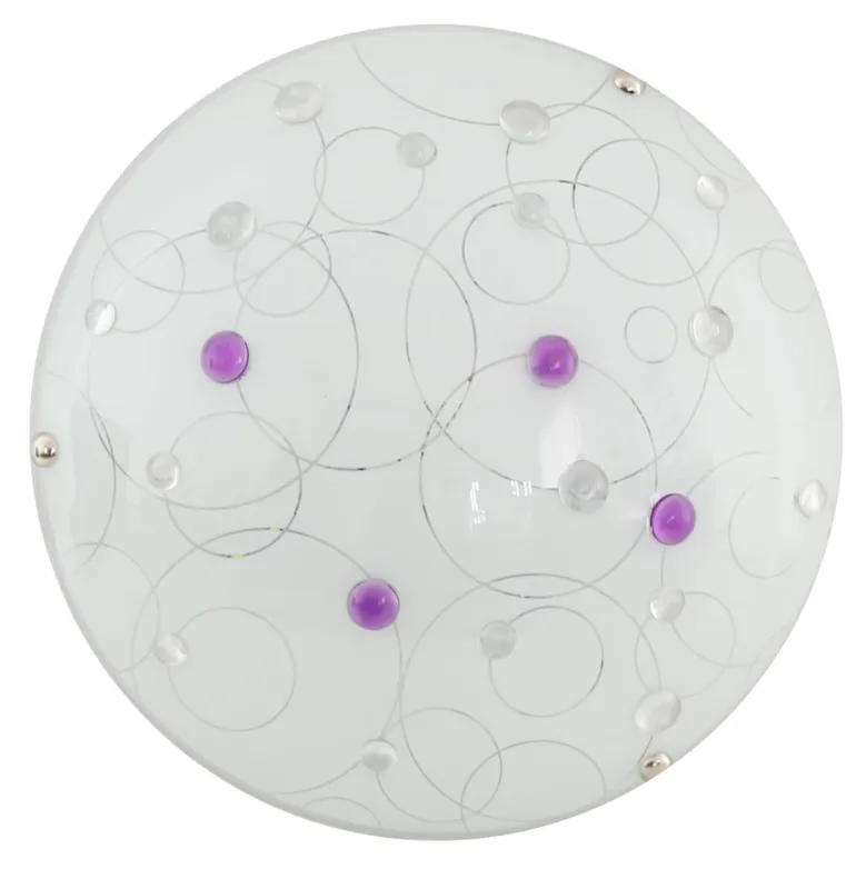 Oferta Lampa sufitowa Candellux Astro fioletowa LED 1×