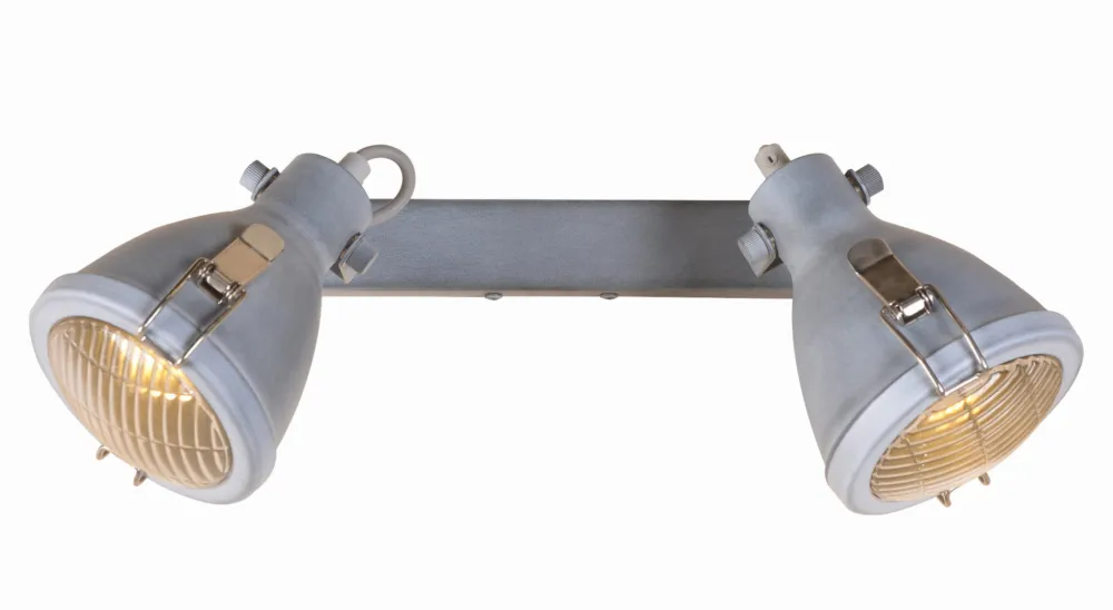 Ekspresowa dostawa Lampa sufitowa Candellux Crodo szara listwa 2×E14