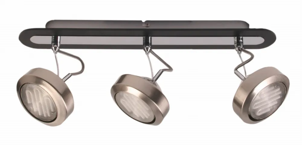 Wyprzedaż Lampa sufitowa Candellux Earth satynowa z wykończeniem venge 3×GX53
