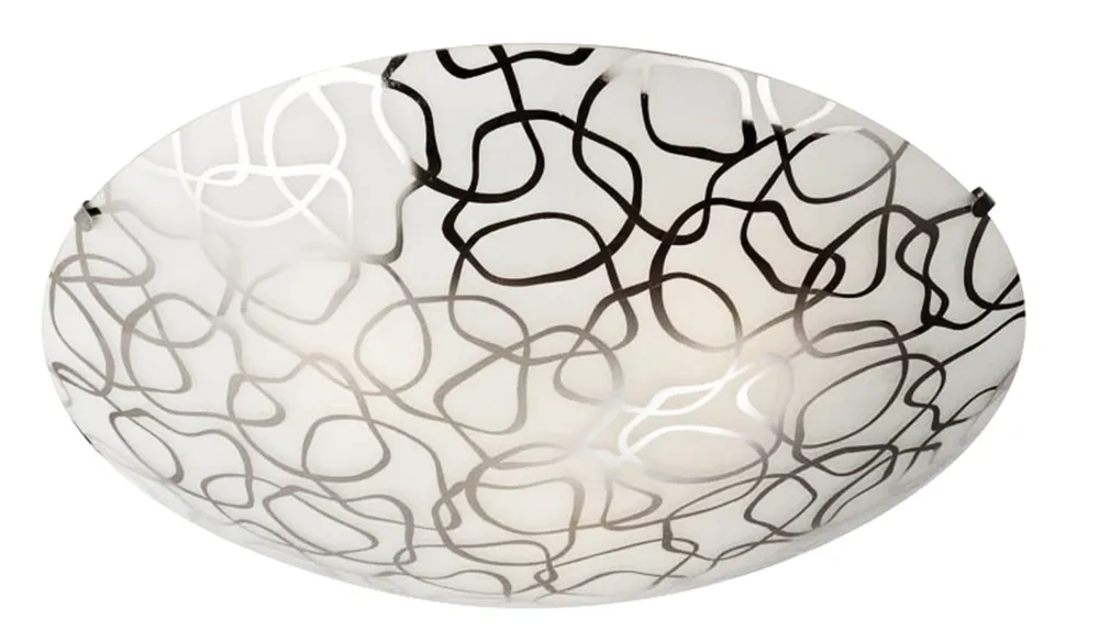 Lampa sufitowa Candellux Galeo 40 biała z szklanym kloszem 1×E27 Wysoka jakość