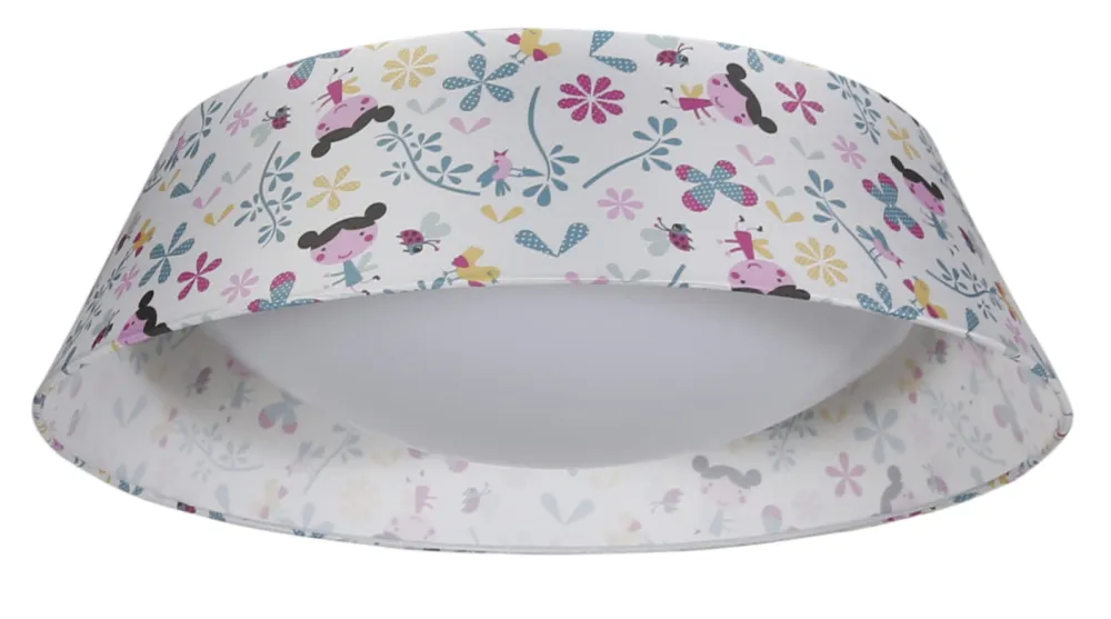 Lampa sufitowa Candellux Girl multikolor z abażurem 1× LED Wyjątkowa oferta