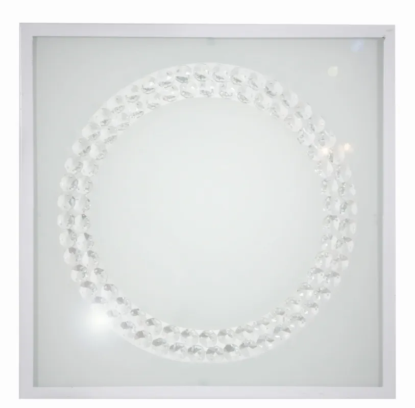 Lampa sufitowa Candellux Lux 10 biała LED 1×zintegrowany Najlepsza cena