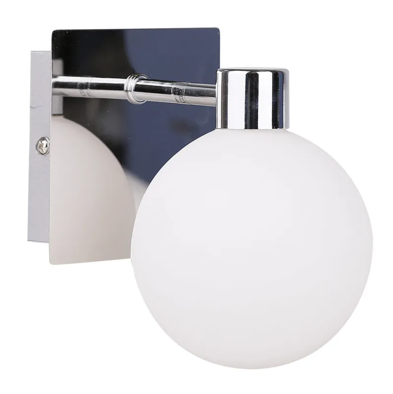 Oferta czasowa Lampa sufitowa Candellux Oden 21 chrom z białym kloszem 1×G9