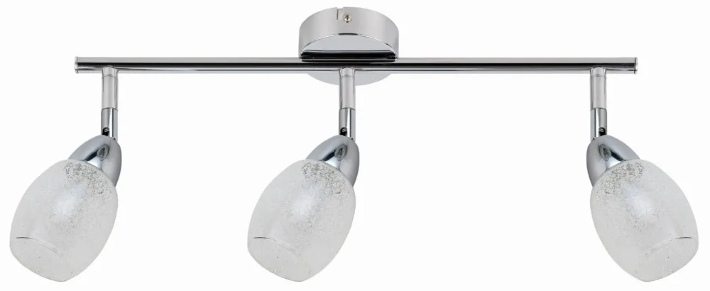 Zamów dziś Lampa sufitowa Candellux Rico 93 chrom z bezbarwnym kloszem 3×LED