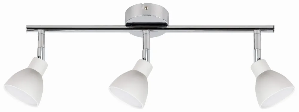 Lampa sufitowa Candellux Roy chrom listwa 3× LED zintegrowany Dostępne od ręki