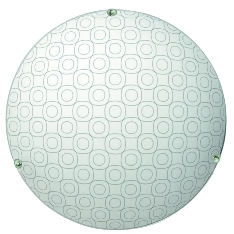 Darmowy zwrot Lampa sufitowa Candellux Sesi biała z chromem 1×LED