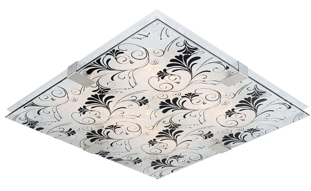 Lampa sufitowa Candellux Vagante 10 chrom z kloszem szklanym 1× LED Nie przegap