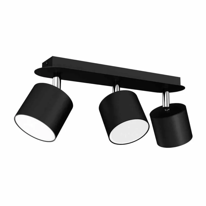Lampa Sufitowa Dixie Black 3Xgx53 Milagro Obniżka ceny