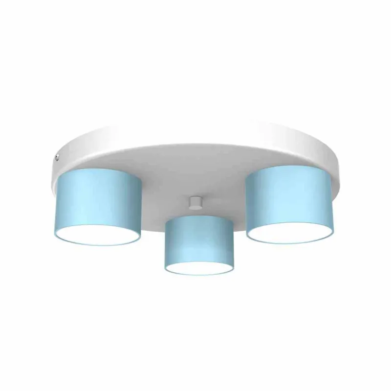 Nowy Lampa Sufitowa Dixie Blue/White 3Xgx53 Milagro