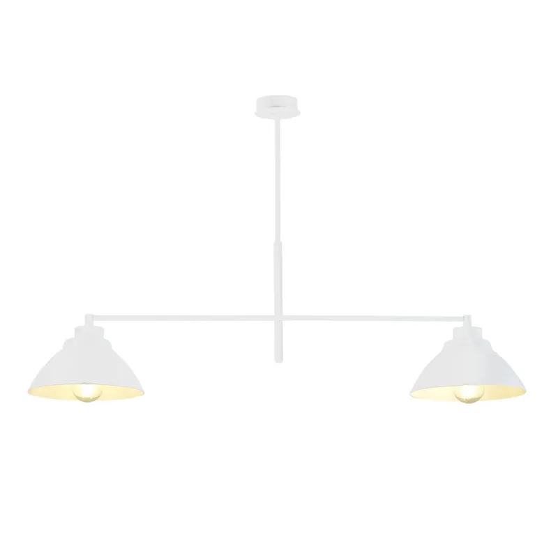 Bezpieczna płatność Lampa sufitowa Emibig Maverick 2 biała 2×E27