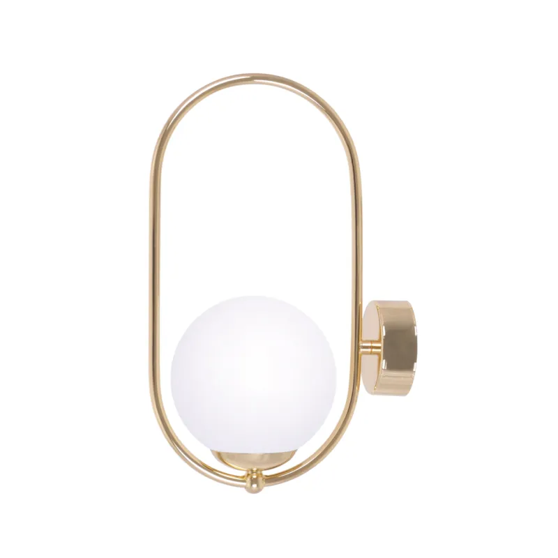 Okazja Kinkiet RITUS K-5393 Złoty, biały 1 źr., E14, 10W LED - Kaja