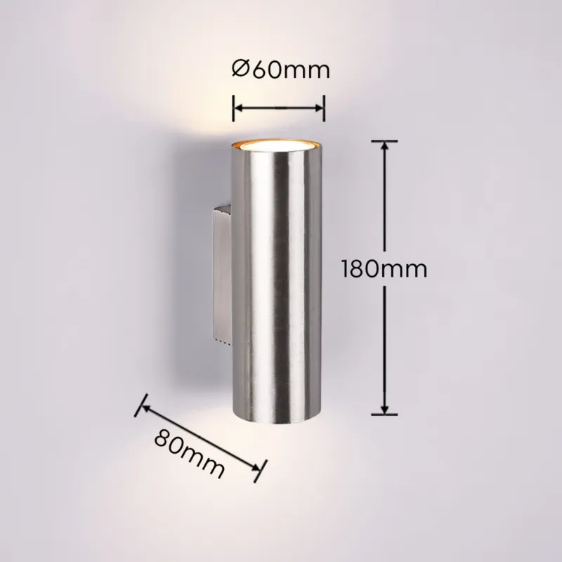 Wyjątkowa oferta Kinkiet Vantos Dl207212400 nikiel mat GU10 - Trio