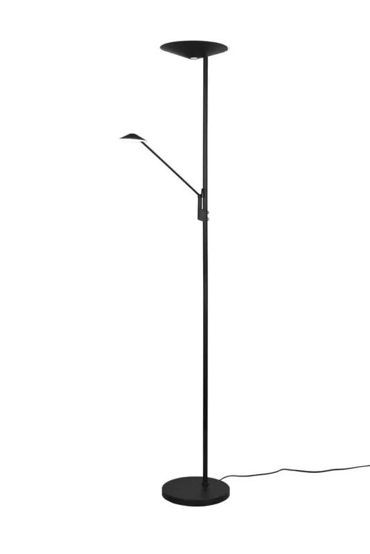Lampa podłogowa Brantford czarny LED zintegrowany 425610232 - Trio Wyprzedaż