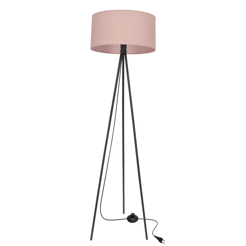 Ekspresowa dostawa Lampa podłogowa Candellux Shanti czarna 1×E27