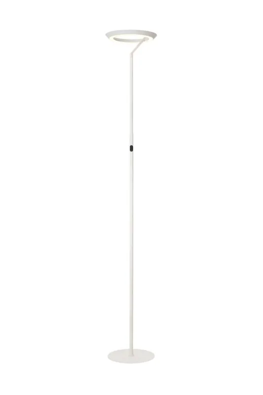 Oferta limitowana Lampa podłogowa Celeste biały LED zintegrowany 03745/24/31 - Lucide