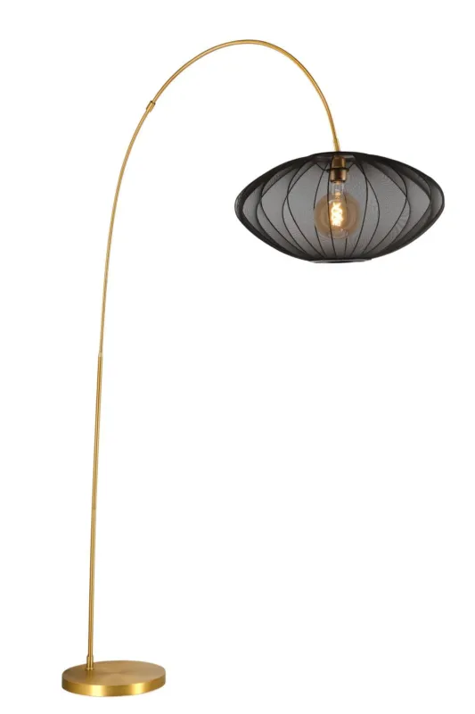 Lampa podłogowa Corina czarny, złoty i odcienie złota E27 03747/60/30 - Lucide Wybór klientów