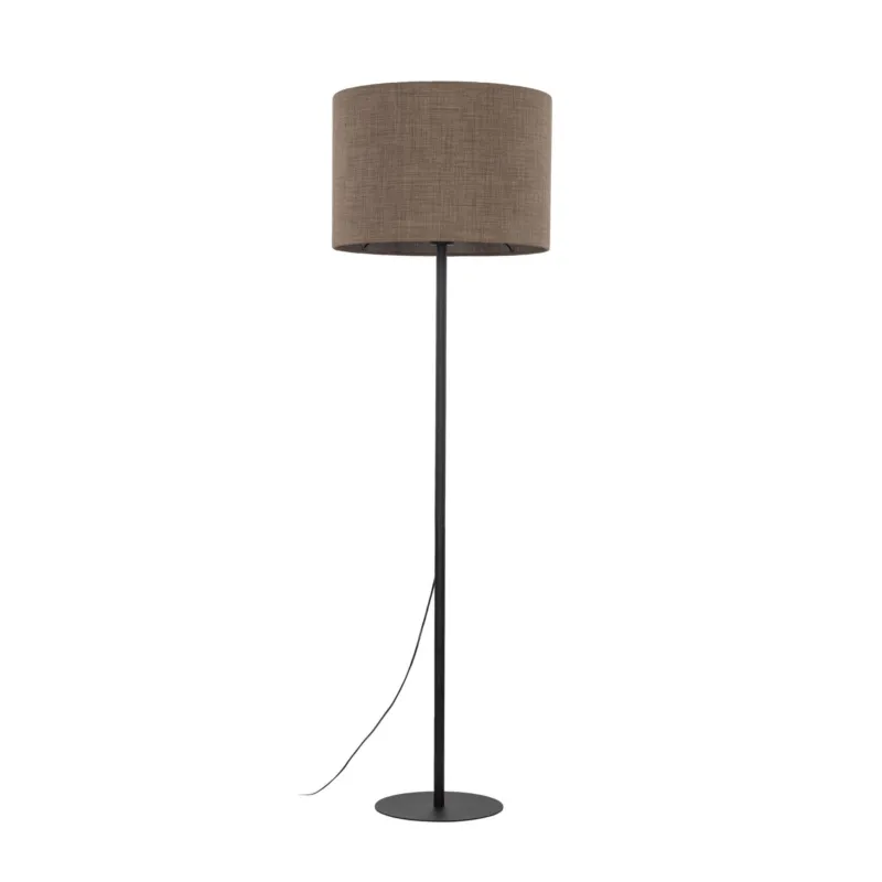 Lampa podłogowa Earth Czarny 1x E27 - TK Lighting Oferta