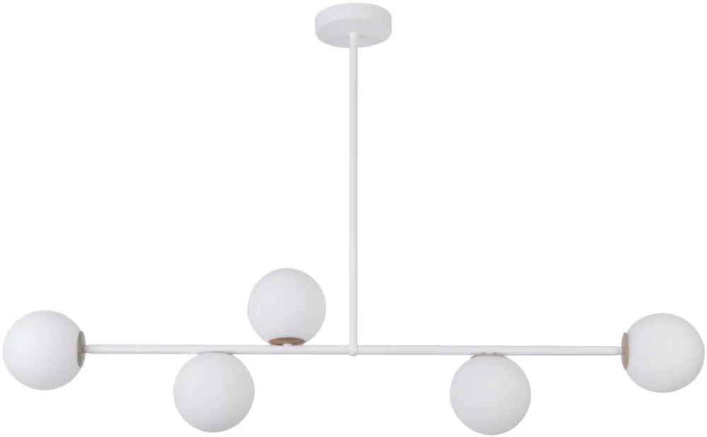 Tylko dziś Lampa wisząca Gama 5 Biały G9 - Sigma