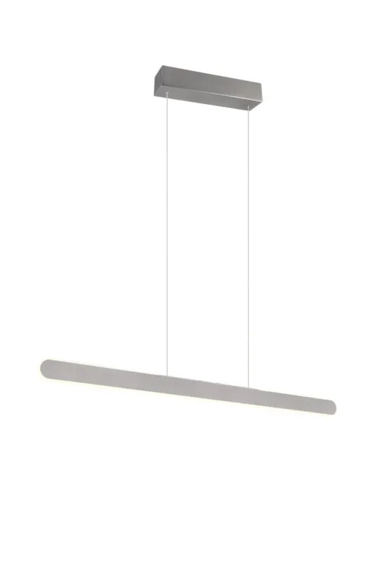 Bezpieczna płatność Lampa wisząca Helios srebrny i odcienie srebra LED zintegrowany 343310105 - Trio
