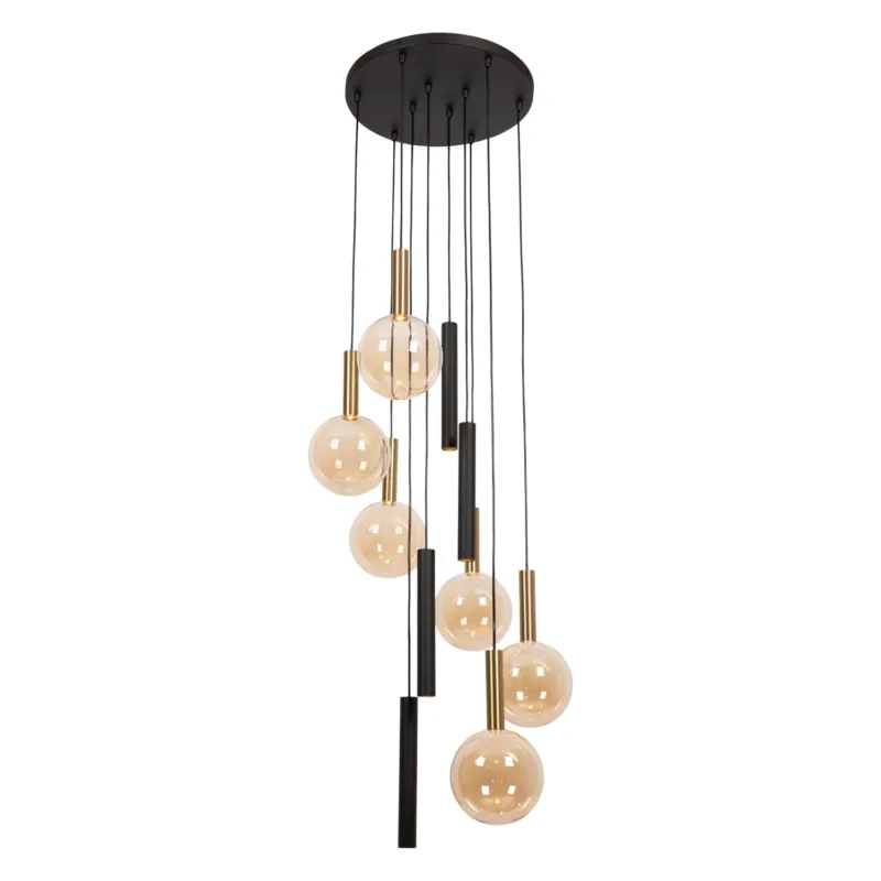 Darmowy zwrot Lampa wisząca Josiane czarny G9 21441/10/62 - Lucide