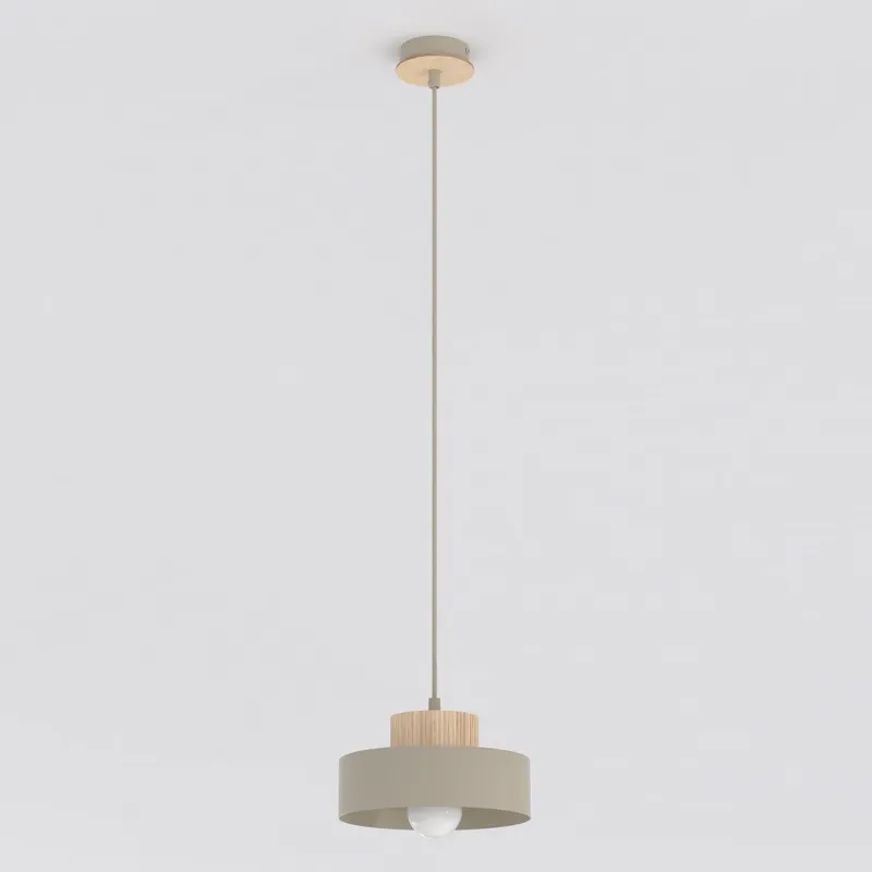 Lampa wisząca KIVI 1S MOKKA 1xE27 beżowa 1668/1S Emibig Nowość
