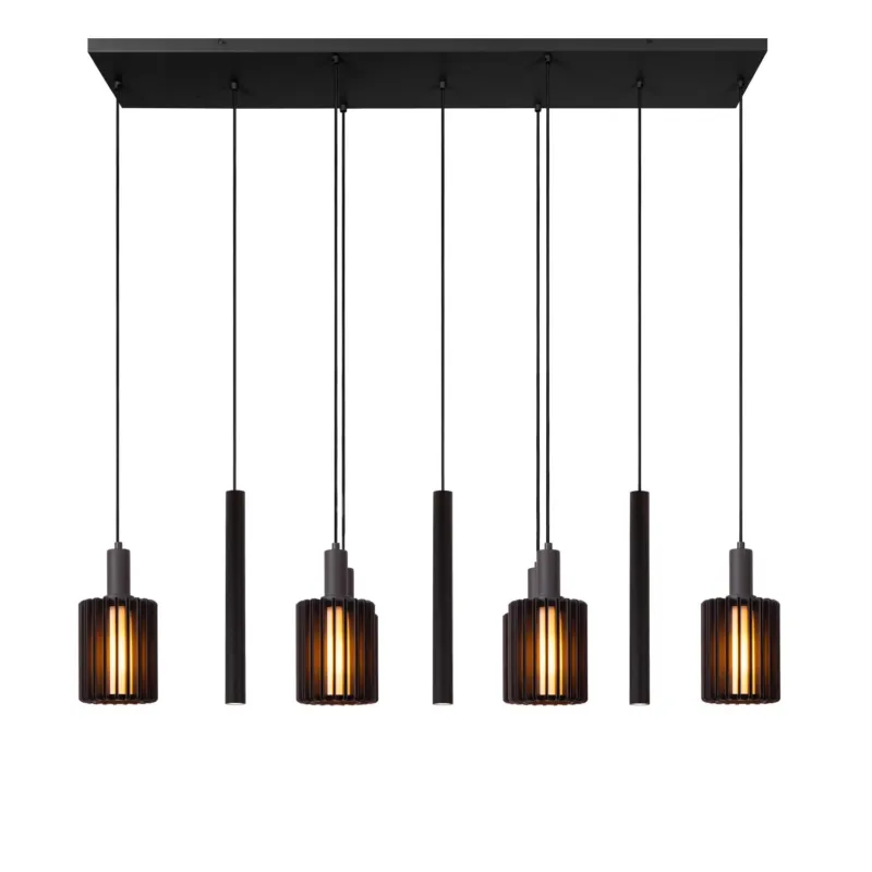 Lampa wisząca Lambres czarny E27 + GU10 45410/09/30 - Lucide Dodaj do koszyka