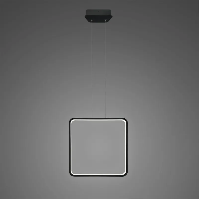 Lampa wisząca Ledowe Kwadraty No.1 X 40 3000K czarna 19W Altavola Design Tani