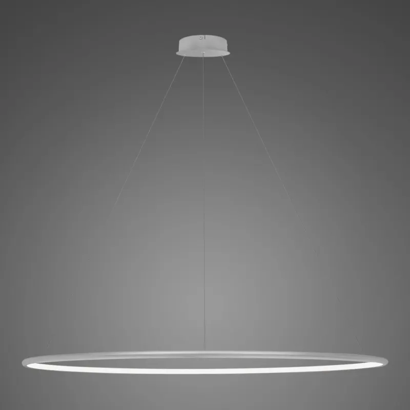 Lampa wisząca Ledowe Okręgi No.1 150 cm 3000K srebrna 57W Altavola Design Dodaj do koszyka