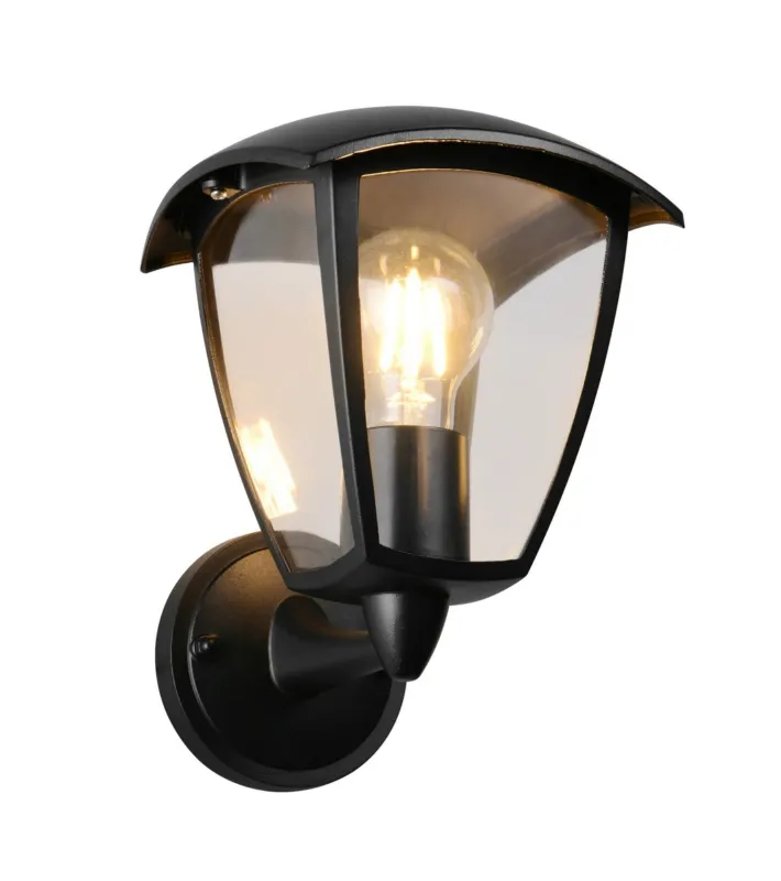 Nowy Kinkiet zewnętrzny Venta czarny E27 263260232 - Trio