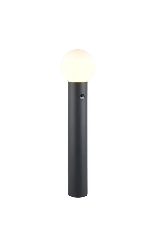 Ekspresowa dostawa Lampa zewnętrzna stojąca Mures czarny i odcienie czerni E27 469869142 - Trio