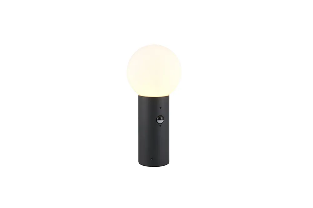 Popularny Lampa zewnętrzna stojąca Mures czarny i odcienie czerni E27 569869142 - Trio