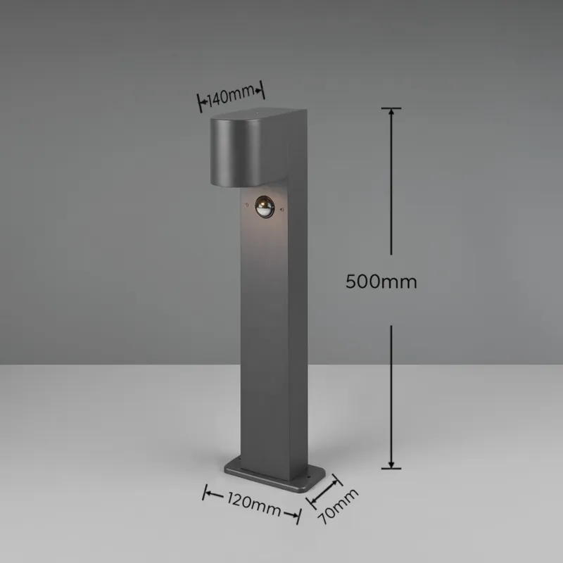 Dostępne od ręki Lampa zewnętrzna stojąca Orvie Dl142514260 antracyt GU10 - Trio