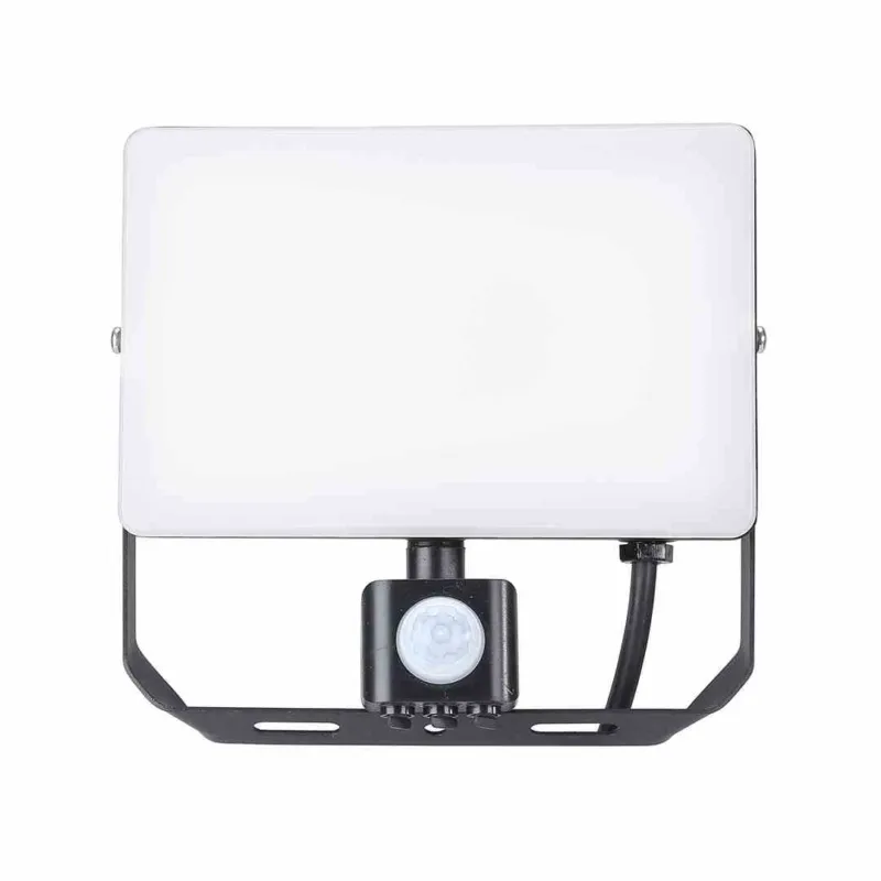 Tani Naświetlacz LED 50W PIR 5000lm 5000K