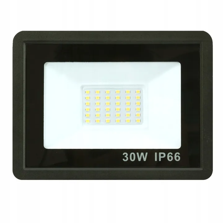 Hit cenowy Naświetlacz LED Naświetlacz LED 30W Czarny - DomenoLED