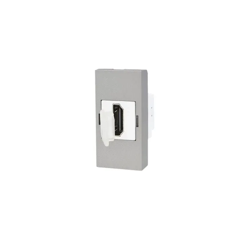 Nie przegap Moduł Gniazda Hdmi Whdmi-64 Livolo - Srebrny