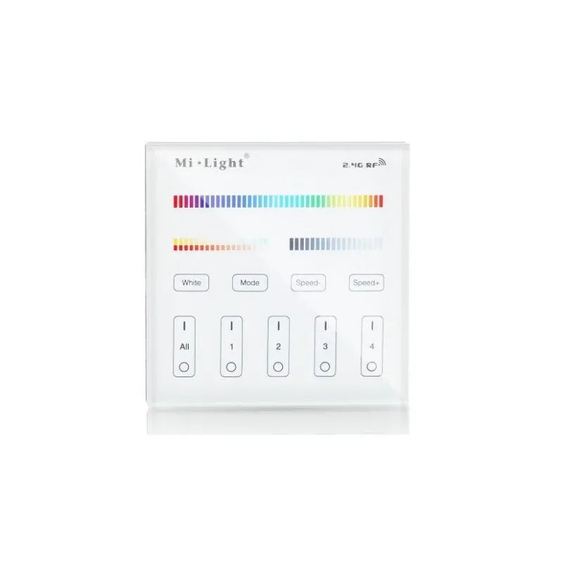 Darmowy zwrot Sterownik Mi-Light B4 2Xaaa Rgb/Cct - 4 Strefy