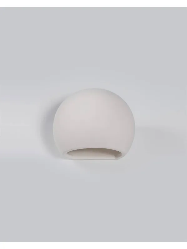 Kinkiet kula biała GLOBE ceramiczny Rabat