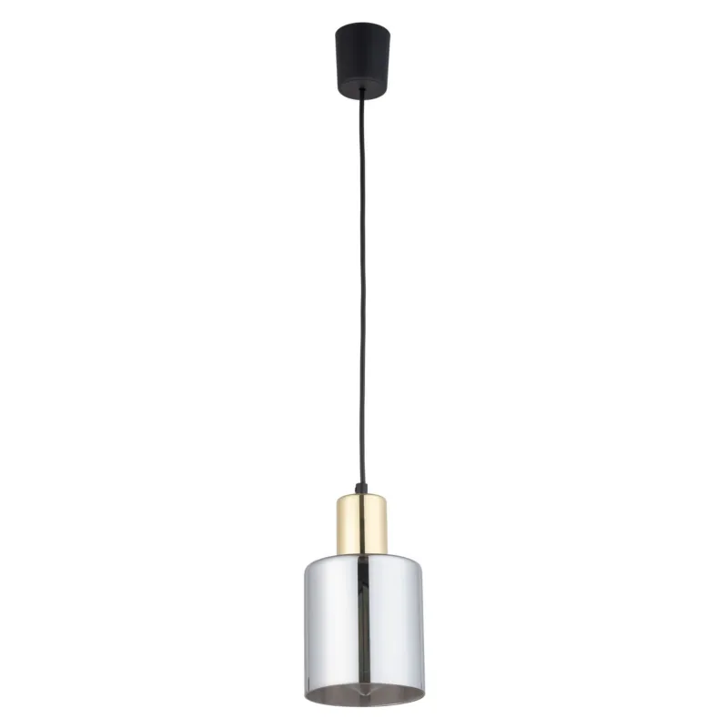 Lampa wisząca SIERRA szklany klosz złote elementy nad stolik kawowy 6661 TK Lighting Sprawdź teraz