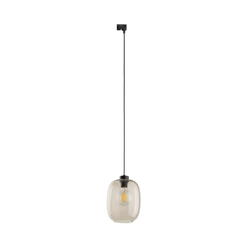 Lampa wisząca szklany klosz topaz system 1 fazowy TRACER ELIO 10664 TK Lighting Taniej