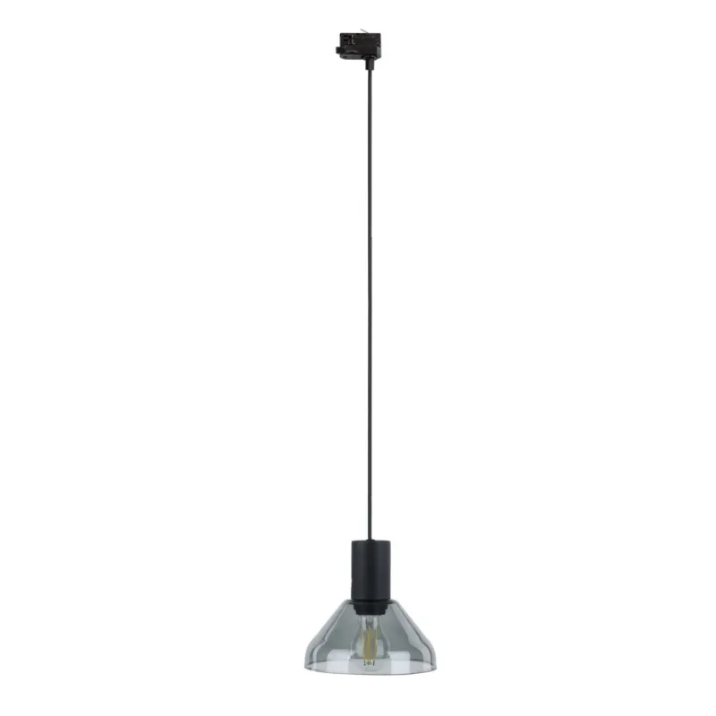 Lampa wisząca szynowa 3 fazowa TRACER NEO czarna szklany klosz 10681 TK Lighting Kup teraz