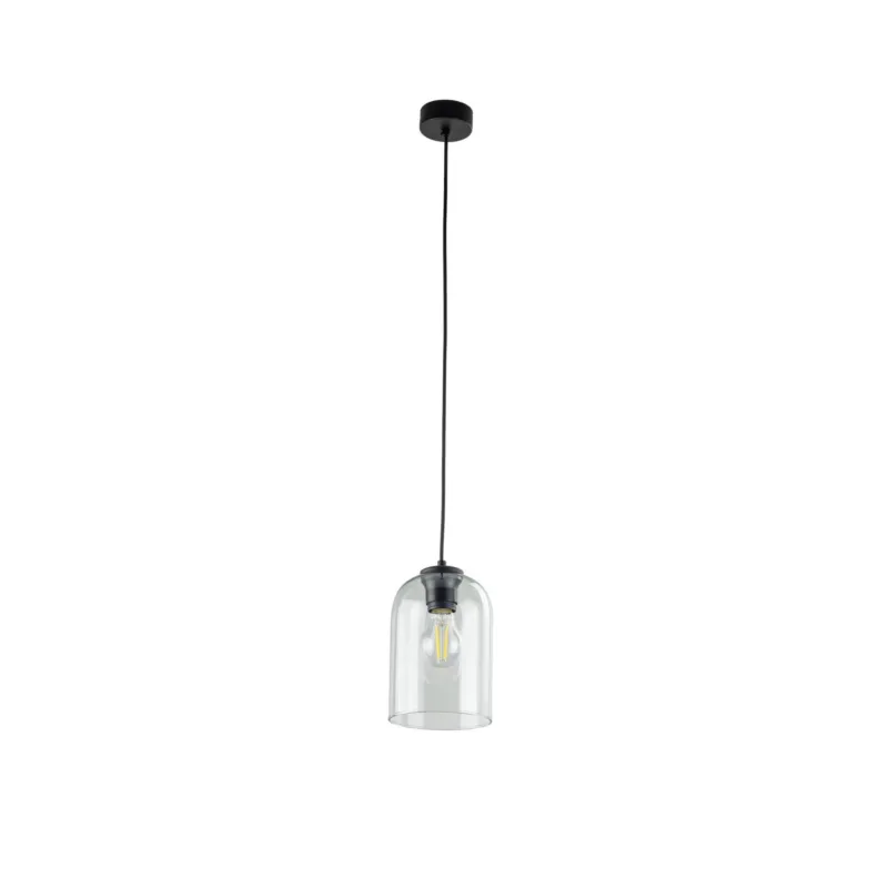 Okazja Lampa wisząca ze szklanym, zielonym kloszem 1xE27 MOLLY GREEN 1 10298 TK Lighting