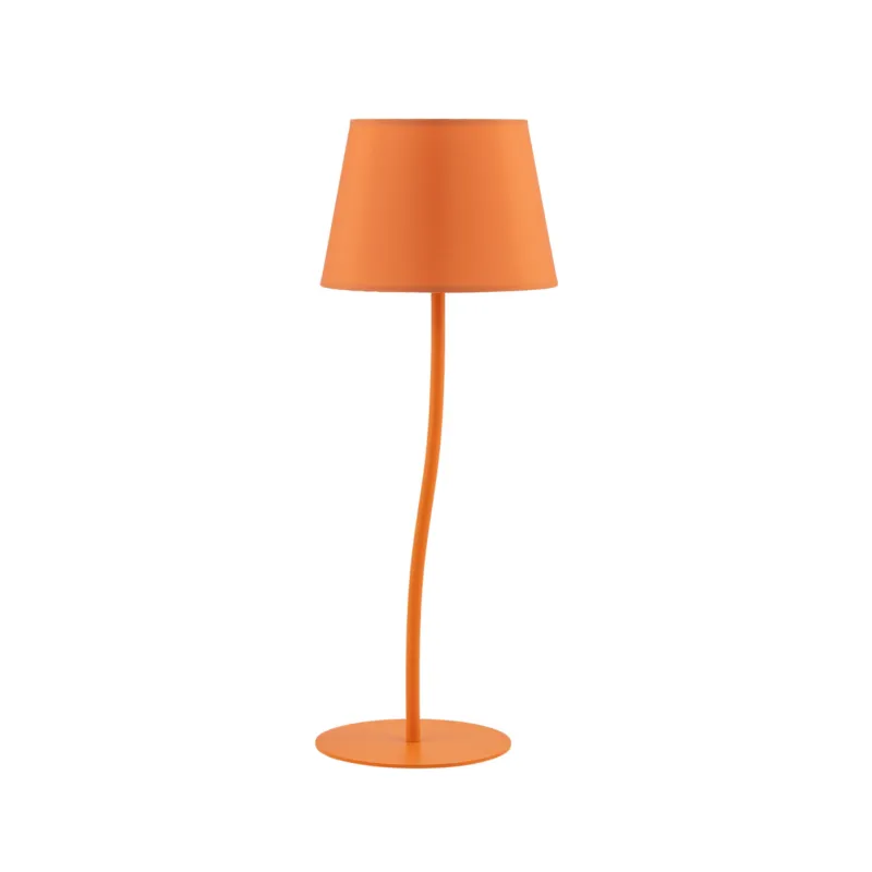 Lampka nocna w kolorze pomarańczowym NICOLA, gwint E27 6640 TK Lighting Szybka wysyłka
