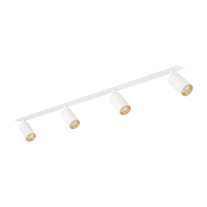 Listwa wpuszczana sufitowa AMIS z reflektorkami 4xGU10 wymienne pierścienie 10813 TK Lighting Obniżka ceny