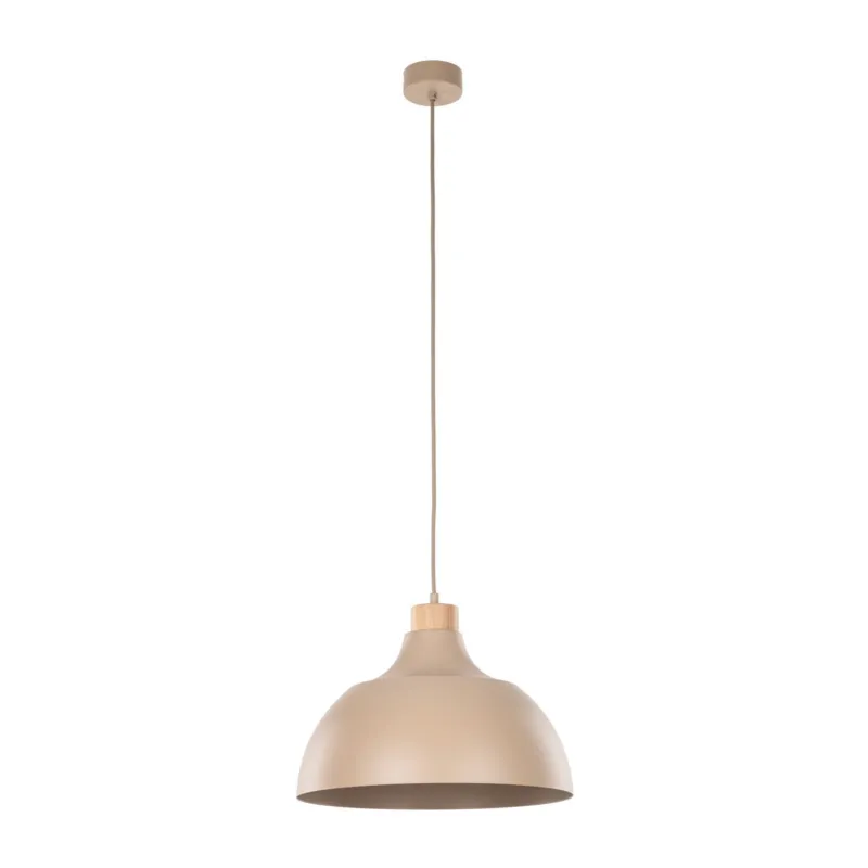 Dodaj do koszyka Loftowa lampa wisząca CAP z metalowym kopułowym kloszem na gwint E27 do kuchni 10656 TK Lighting
