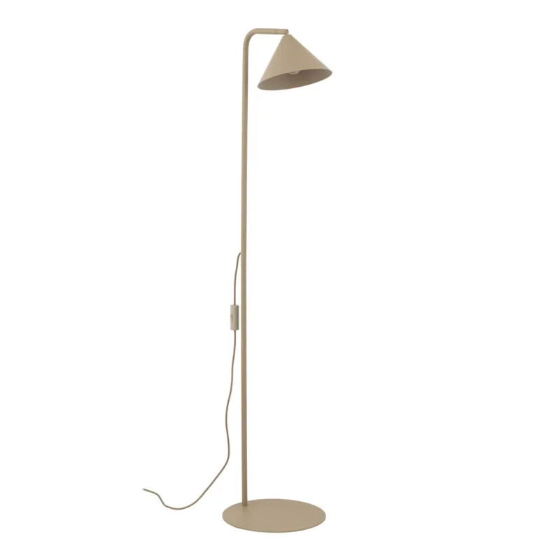 Szybka wysyłka Minimalistyczna lampa podłogowa 141cm wysokości do jadalni, salonu - klosz stożek CONO Sabia 1xE14 16204 TK Lighting
