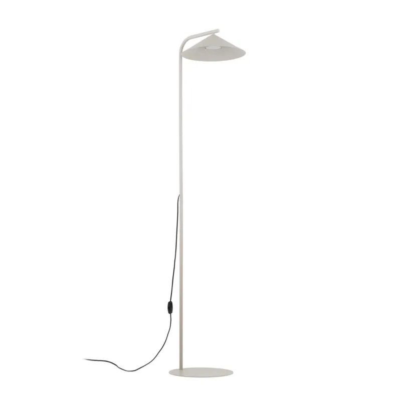 Podłogowa, nowoczesna lampa stojąca do salonu w kolorze kaszmirowym LUME 1xGX53 16187 klosz stożek TK Lighting Tani