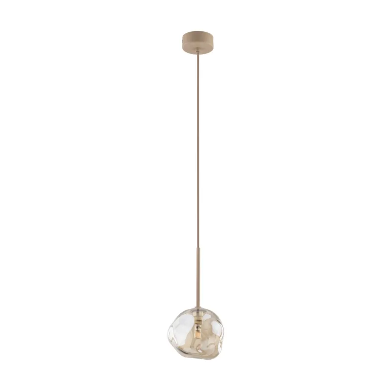 Pojedyncza lampa wisząca LAVA SABIA z dekoracyjnym szklanym kloszem nad stół 11106 TK Lighting Ostatnia szansa