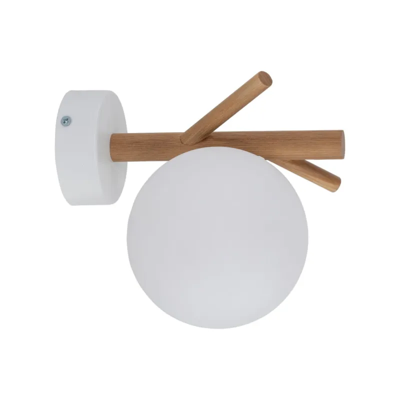 Ozdobny kinkiet SHERON szklany klosz kula do salonu, gwint G9 5307 TK Lighting Cena promocyjna