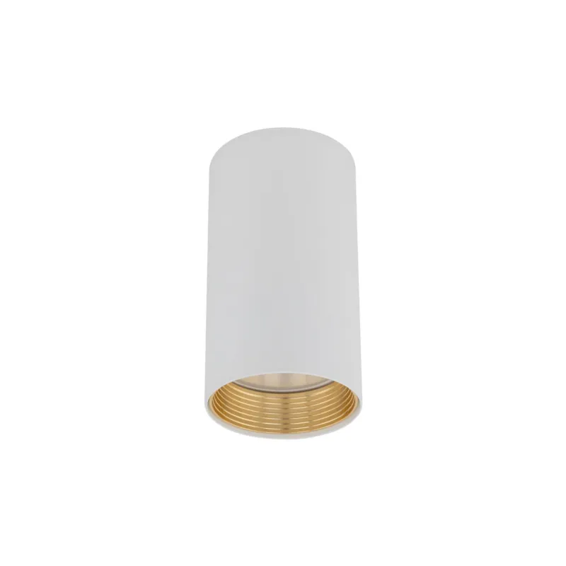 Ekspresowa dostawa Spotlight lampa punktowa AMIS z ozdobnym złotym pierścieniem gwint GU10 10719 TK Lighting