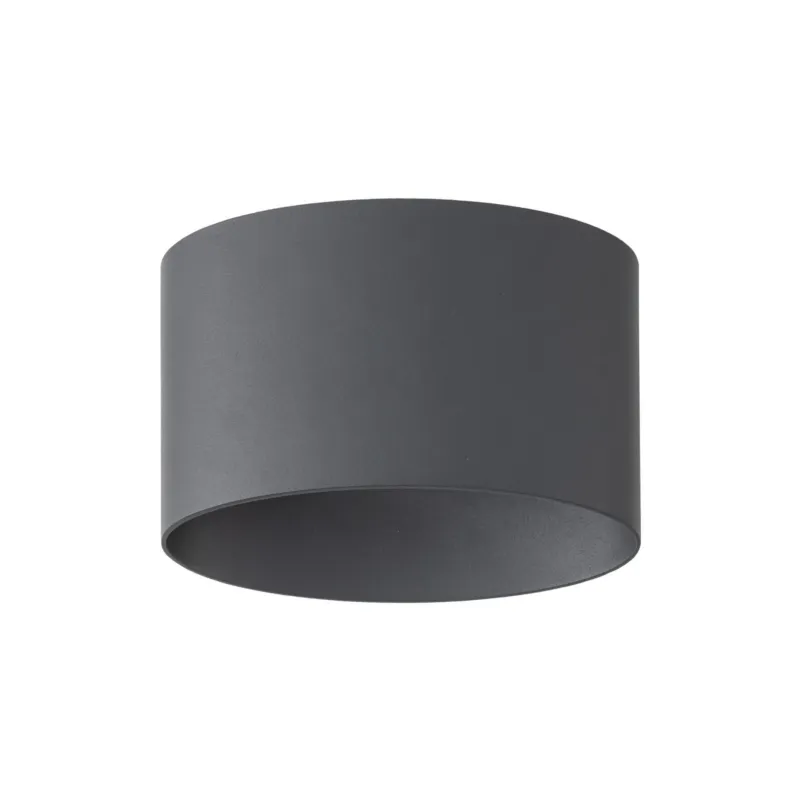 Zamów teraz Kinkiet zewnętrzny elewacyjny grafitowy, światło góra dół IP54 LED VERTO GRAY 18087 TK Lighting